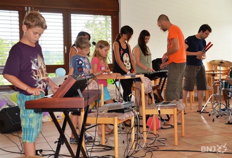 camp de musique de Sornetan