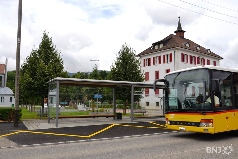 L'abribus de Vicques