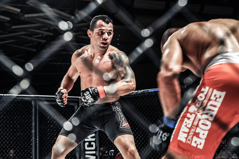 Rcikson Montes en pleine action
