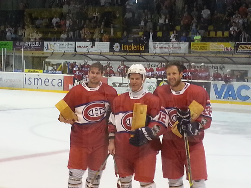 Régis Fuchs, Steve Pochon et Julien Turler.