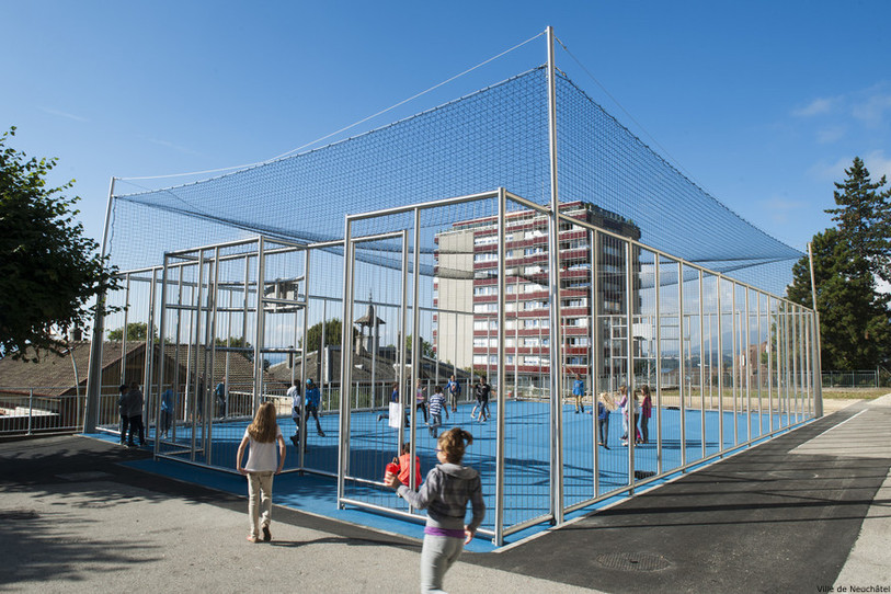 Place de sport, Serrières