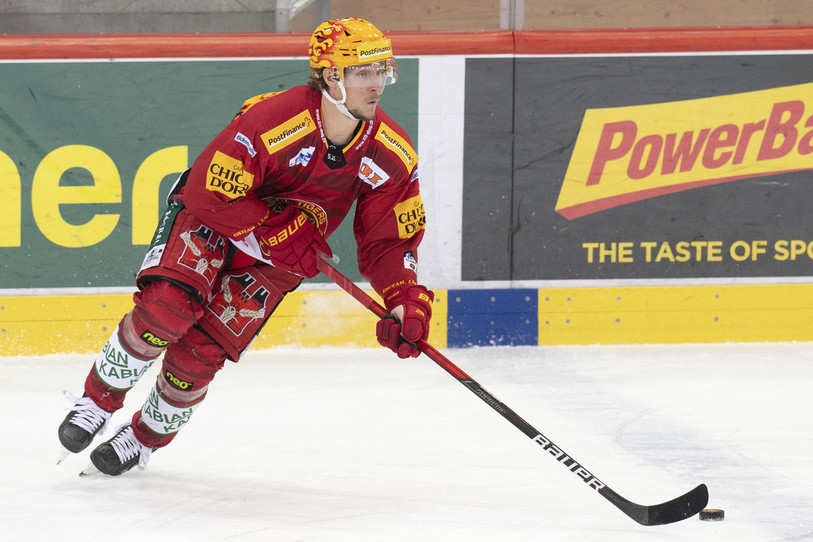 Jesper Olofsson défend actuellement les couleurs des SCL Tigers. (Photo : PostFinance /KEYSTONE/ Marcel Bieri)