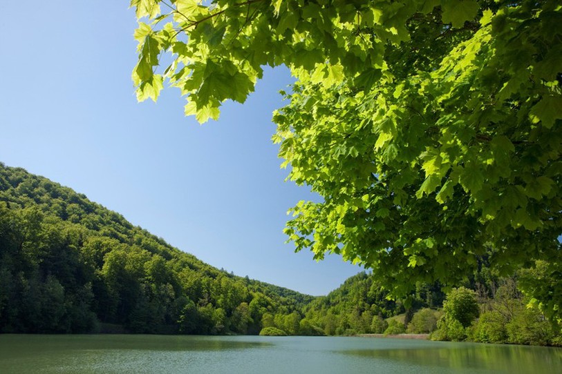 Le lac de Lucelle (photo : www.juratourisme.ch)
