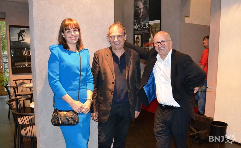 Laura Daniel (à gauche) était à Tramelan pour représenter Swiss Films, l'organe de promotion du cinéma helvétique
