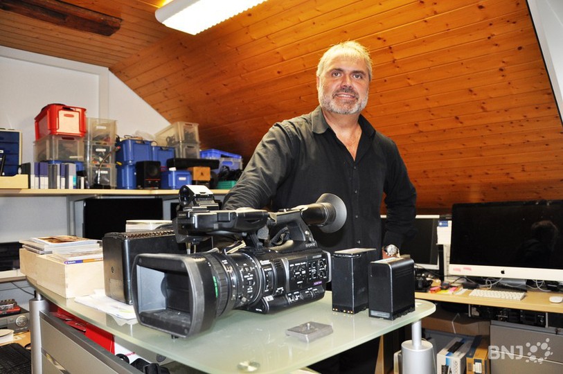 Jean-Claude Boillat est le responsable du Service audiovisuel du Jura pastoral
