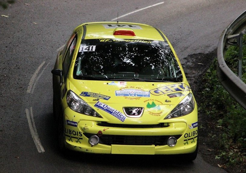 Denis et Frédéric Baillif au Rallye de France