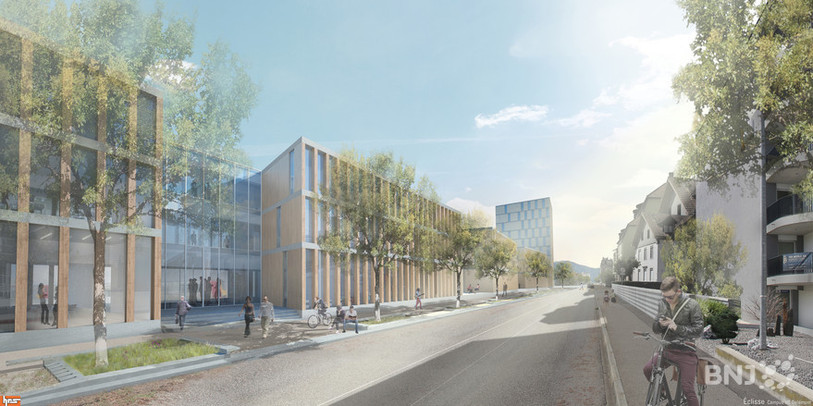 Campus Delémont (photo: bureau Ipas)