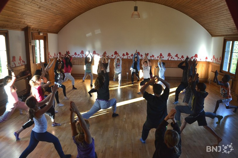 Vue du camp de danse 2013 de Sornetan
