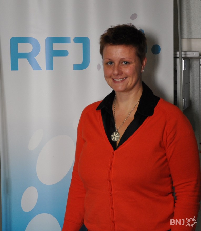 Véronique Zingg, la président de la Jeune Chambre Internationale de Delémont