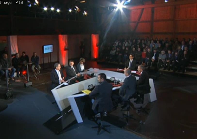 Débat Infrarouge (image : RTS)