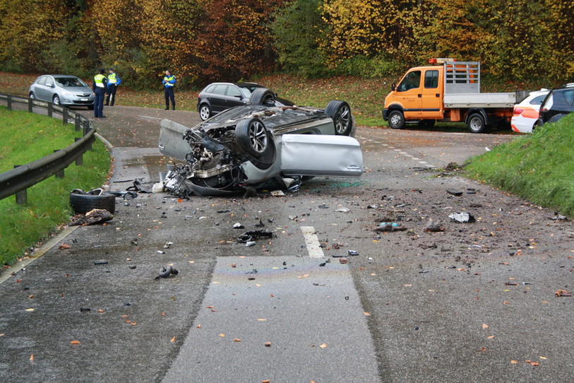 Un accident a eu lieu entre Porrentruy et Courchavon dimanche matin