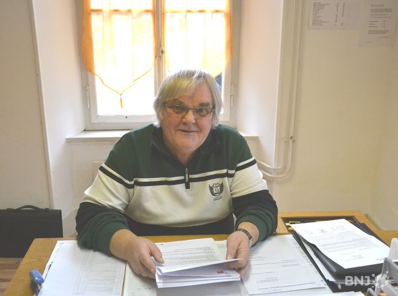 André Girodat, maire d'Ederswiler
