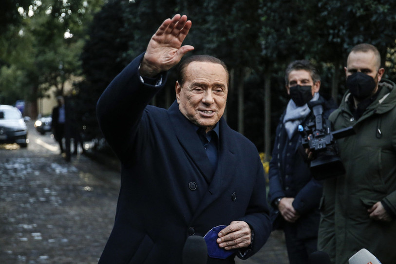Slivio Berlusconi pourrait bien revenir sur la scène politique italienne cette année en tant que président de la République (Photo : Keystone Fabio Frustaci)