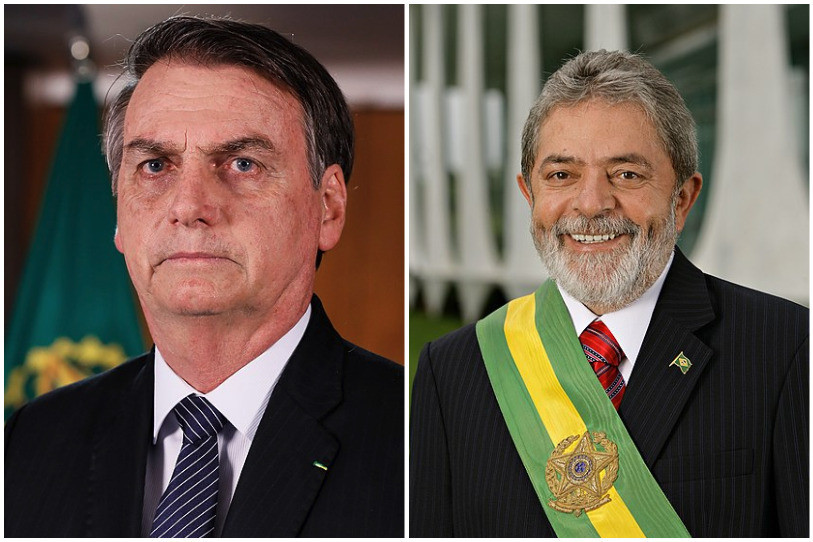 Le président sortant Jair Bolsonaro (à gauche) fera certainement face à l'ex président Luiz Inacio Lula da Silva (à droite) lors de la présidentielle de cet automne (Photos : libres de droits)