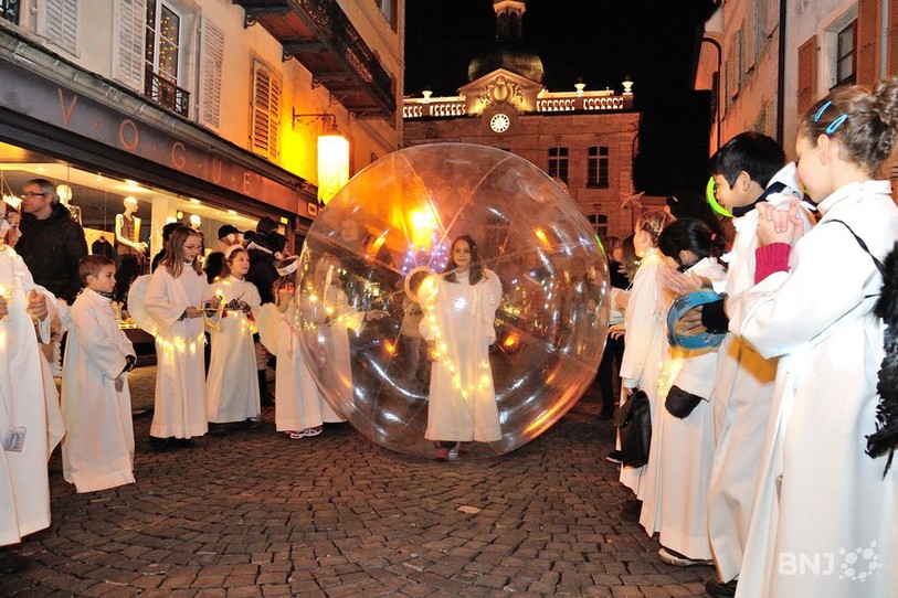 Du monde dans les rues de Porrentruy
