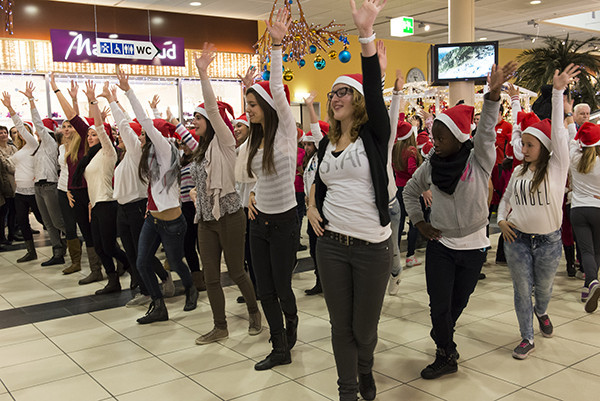Flash mob, La Chaux-de-Fonds, 2013