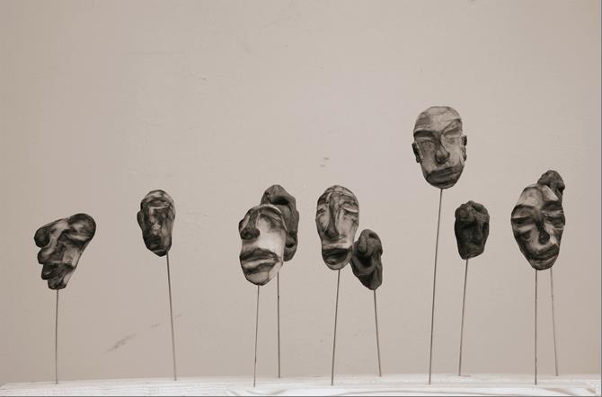 Phomme de terres sculptées