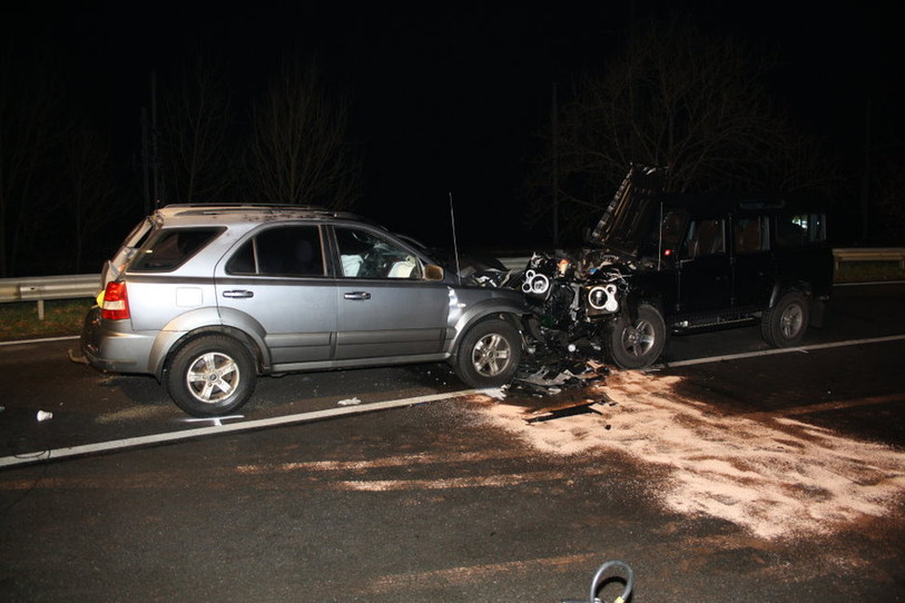 Accident entre Courtemaîche et Courchavon