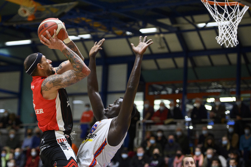 Brent Jackson a inscrit 573 points cette saison. (Photo : archives/KEYSTONE/Laurent Gillieron).