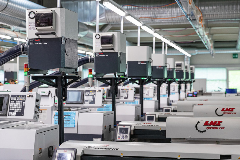 Le groupe LNS est spécialisé dans les périphériques pour machines-outils. (Photo : LNS Group).