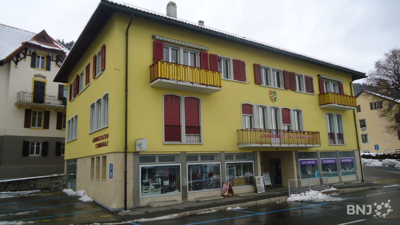 L'ancien bâtiment de l'administralion communale
