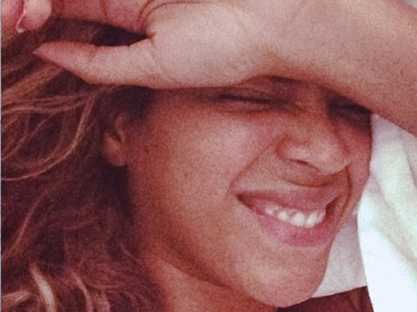 Le Selfie que Beyoncé a posté sur Instagram