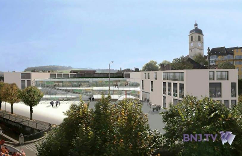 Esplanade à Porrentruy