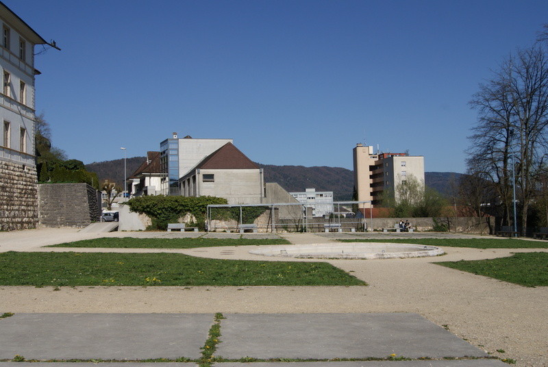 Les jardins du Château de Delémont (photo : www.delemont.ch)