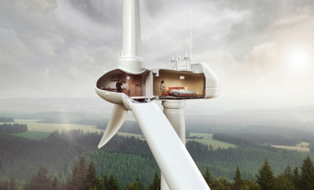 Vivre dans une éolienne