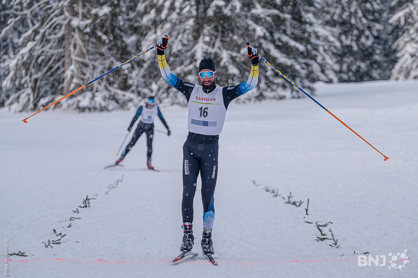 Benjamin Rosselet a triomphé à la Course de l'Heure (photo : Jonathan Vallat).
