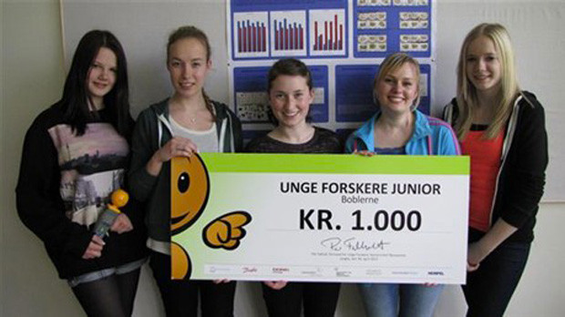 Pour cette découverte, les 5 jeunes filles ont d’ailleurs reçu le prix du Concours «Jeunes Chercheurs».