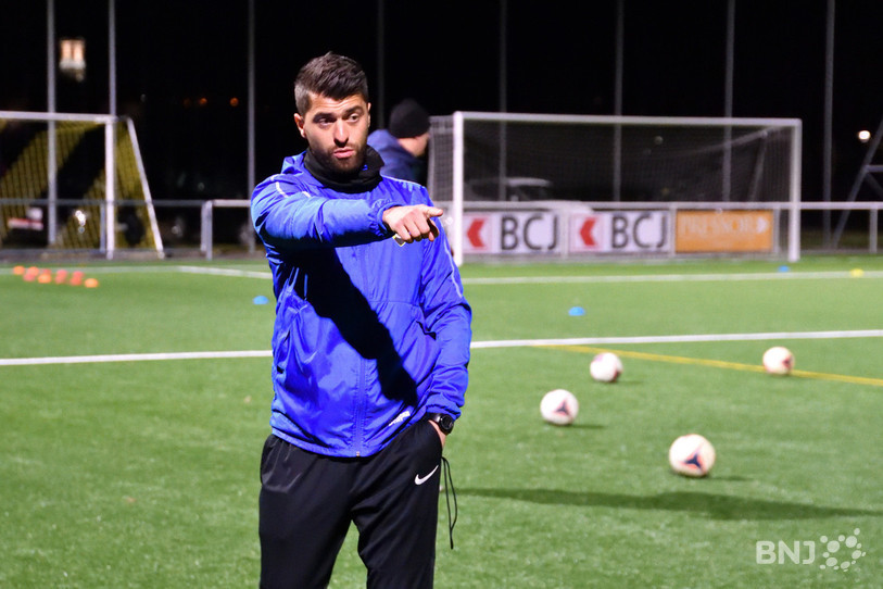 Armend Gashi est à présent à la tête du FC Diaspora, en 2e ligue. (Photo : archives Georges Henz)