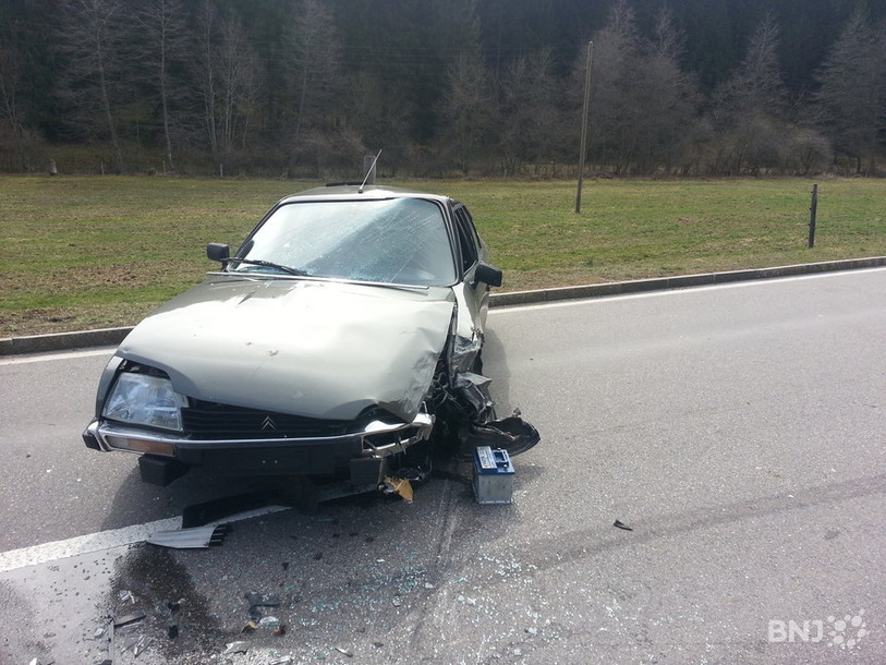 Deux véhicules ont été impliqué dans l'accident