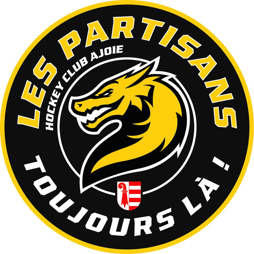 Le logo du fan's club « Les Partisans » reprend les traits du blason du HCA.