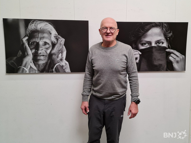 Jean-Marie Jolidon offre aux visiteurs une immersion dans les rues d'Inde au travers de son exposition au CIP à Tramelan