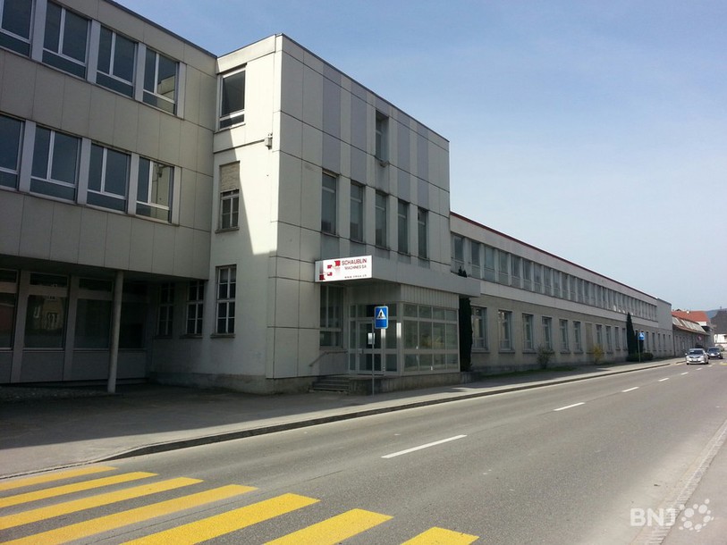 L'ancienne usine Schaublin
