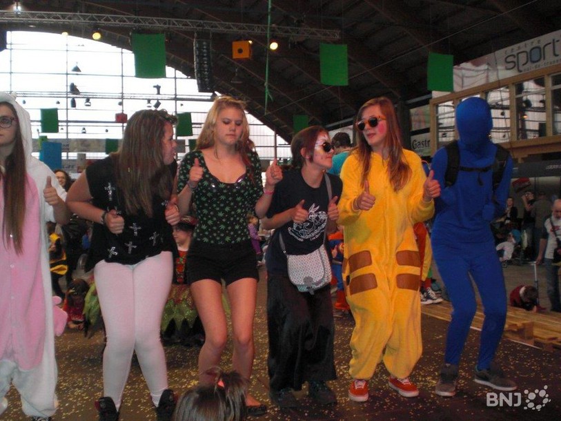 Les jeunes se sont éclatés à Carnavallon.