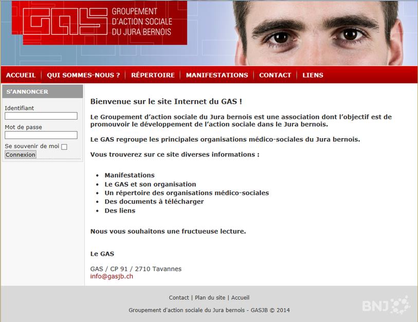 Le site internet du GAS propose un répertoire des institutions médico-sociales du Jura bernois.