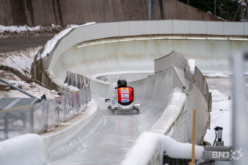 Yann Moulinier a réalisé une meilleure deuxième manche sur la piste allemande. (Photo: Yann Moulinier)
