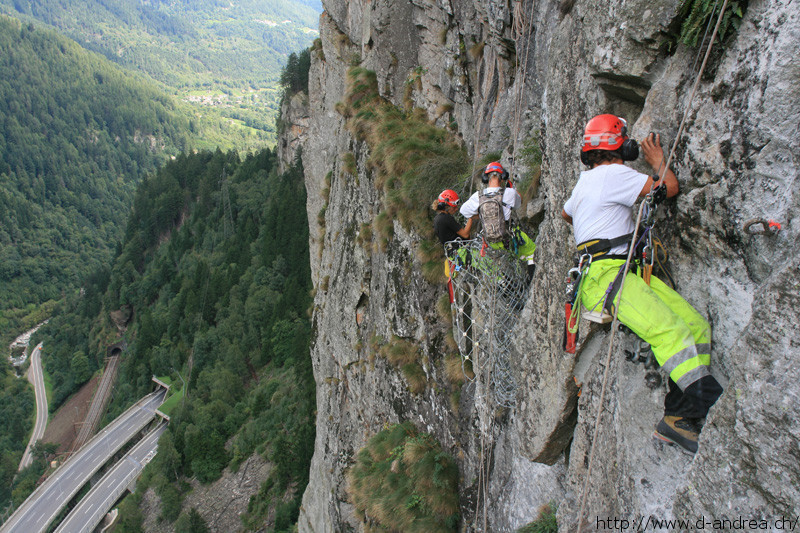 Travaux acrobatiques