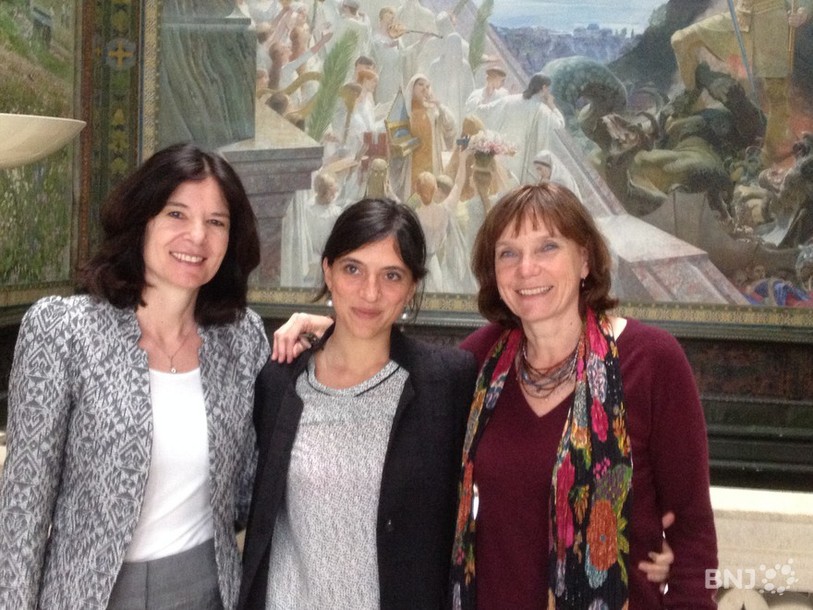 Chantal Lafontant Vallotton, Antonia Nessi, et Renée Knecht.