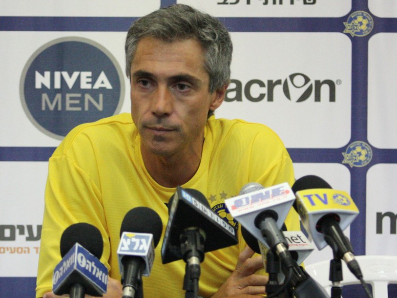 Paulo Sousa pose ses valises à Bâle (photo : www.maccabi-tlv.co.il)