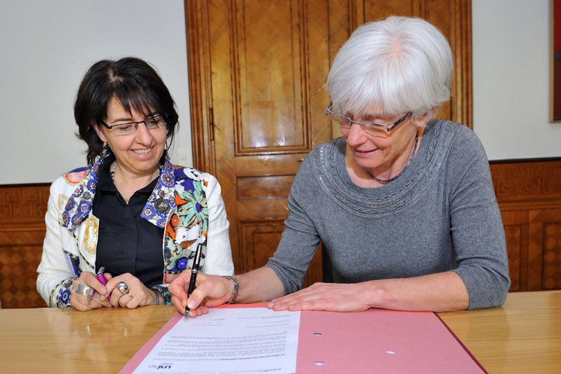 Elisabeth Baume-Schneider et Martine Rahier