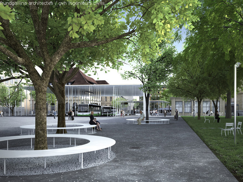 Le chantier de la place de la Gare à La Chaux-de-Fonds se terminera avec plusieurs mois d'avance sur le calendrier.