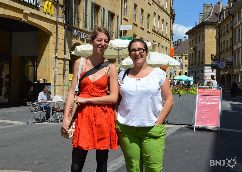 Léa Rovero et Sandrine Troyon Siménez font partie du comité d'organisation de la fête à Neuchâtel.