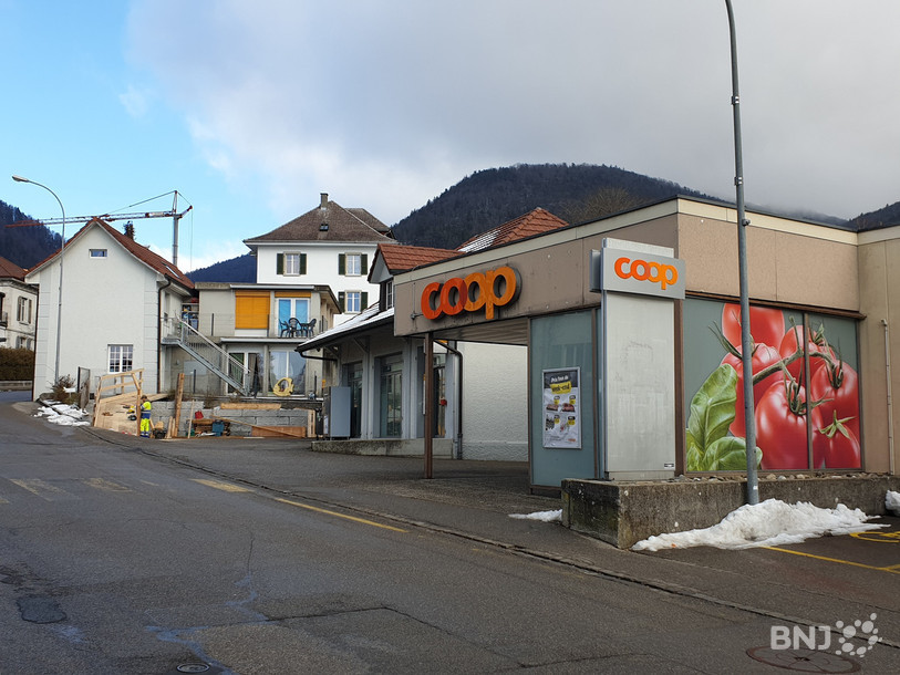 Pour des raisons de sécurité, la Coop n’a pas souhaité faire cohabiter chantier et expérience d’achat.