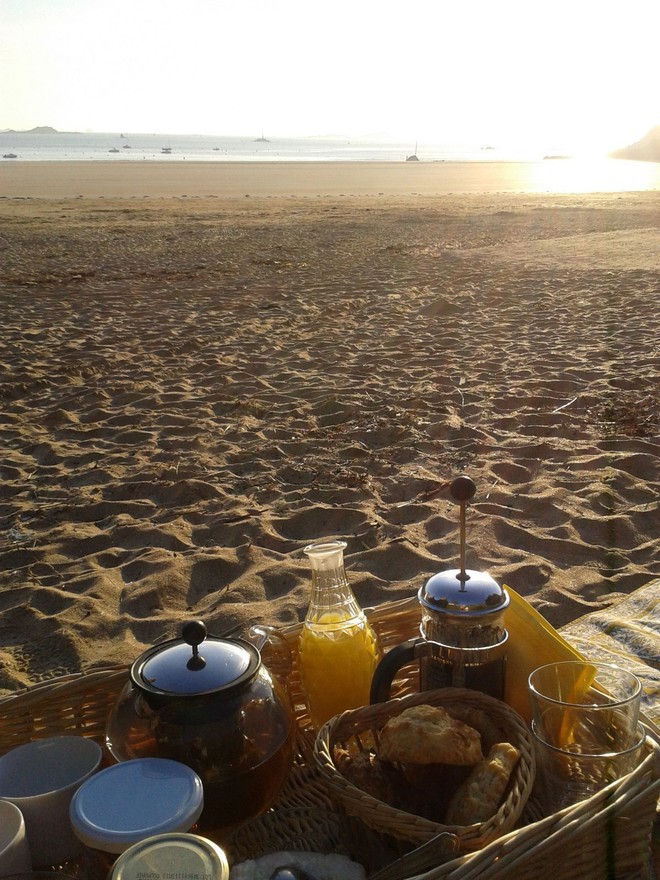 Matinale en vacances