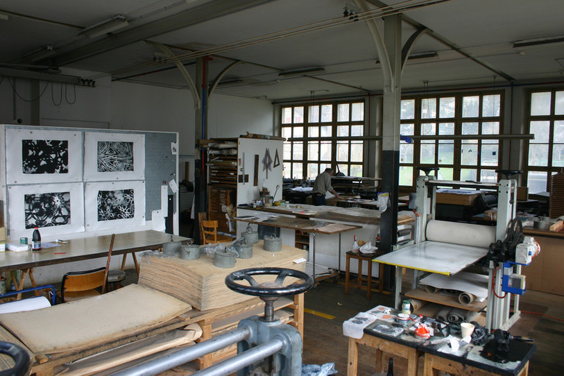 Au coeur de l'Atelier de gravure de Moutier