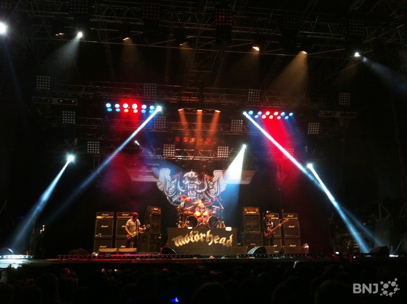 Motorhead a assuré le show malgré la petite forme de son chanteur et bassiste, Lemmy.