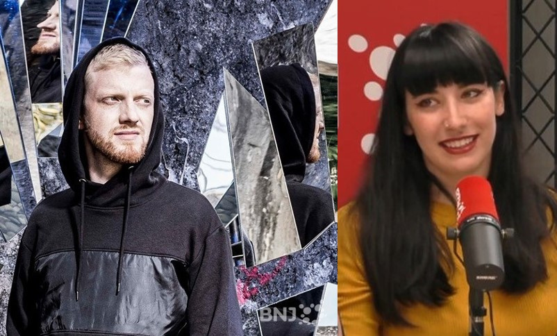Arthur Henry et Giulia Dabalà ont reçu hier le prix des musiques actuelles de la Ville de La Chaux-de-Fonds. 